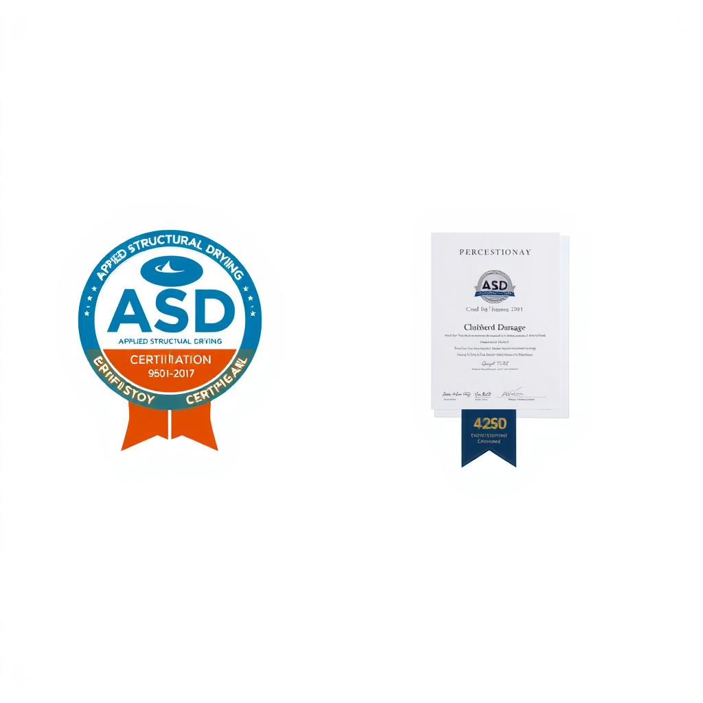 Applied structural drying certification for water damage repair Tucson
